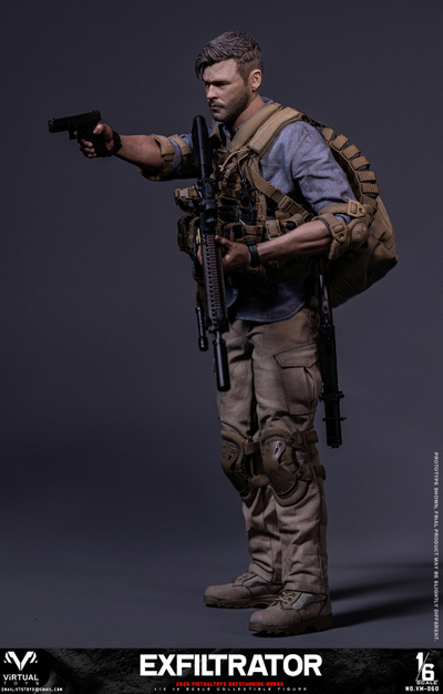 ПРЕДЗАКАЗ - Тайлер Рейк (Крис Хэмсворт, "Extraction") - Коллекционная ФИГУРКА 1/6 scale EXFILTRATOR (VM060) - VTSTOYS ?ЦЕНА: 32800 РУБ.?