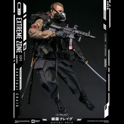 Самурай Сакифудзи Крейг - Коллекционная ФИГУРКА 1/6 scale EXTREMEZONE Samurai SAKIFUJI CRAIG (EBS001) - DAMTOYS