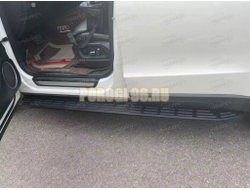 Пороги OEM Style черные для Changan CS95 Plus 2024-