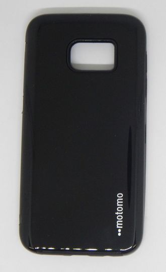 Защитная крышка Motomoto Samsung Galaxy S7 + подставка, чёрная
