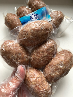 Зразы МЯСНЫЕ с сыром и чесноком.