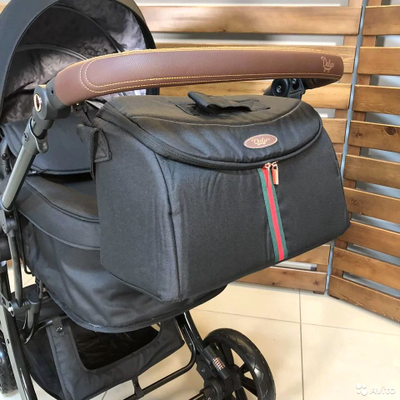 Детская коляска 3 в 1 Darex Черный