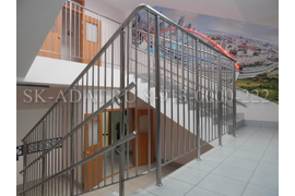 Детский сад № 484, ул. Селезнева, 48а. Детское ограждение из нержавеющей стали. Фото 5