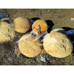 Круглый песчаник, фракции 50-100 мм