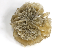 Гипс, "Гипсовая роза", крупный сросток кристаллов, Россия, Ставропольский край (75*71*35 мм, 167 г) №29343