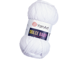 Dolce Baby (Yarn Art) пряжа цвет  № 741 белый
