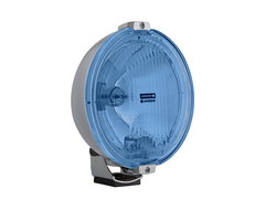 Дополнительная фара дальнего света Wesem 2HOS 388.13 в хромированном корпусе с голубым стеклом светодиодный габарит LED 12V (с проводом)