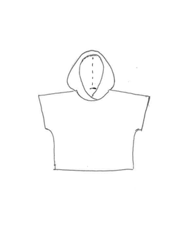 Рубаха пар-мастера  "Дар Движения" из конопли с капюшоном