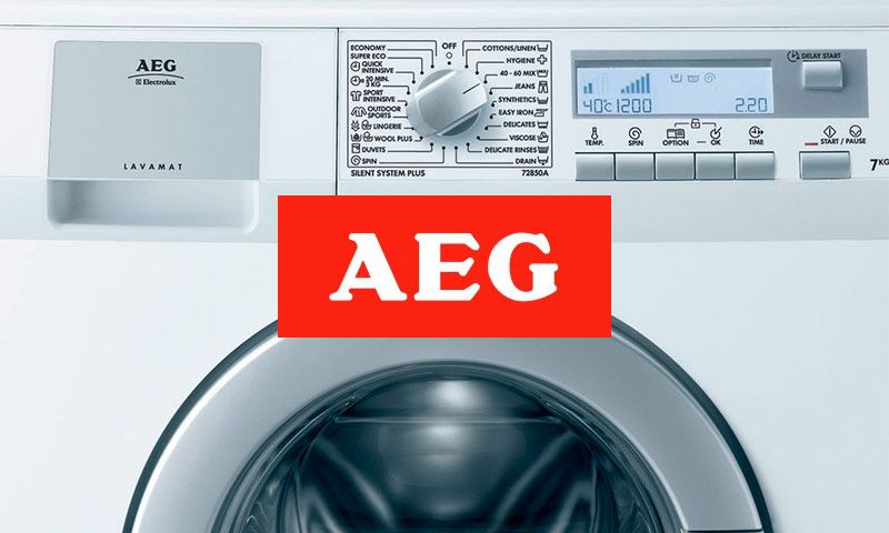 Ошибки стиральной машины aeg