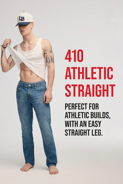 Джинсы Lucky Brand 410 Athletic Straight