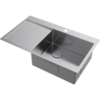 МОЙКА OMOIKIRI AKISAME 86 SIDE IN-R (4997042) НЕРЖАВЕЮЩАЯ СТАЛЬ