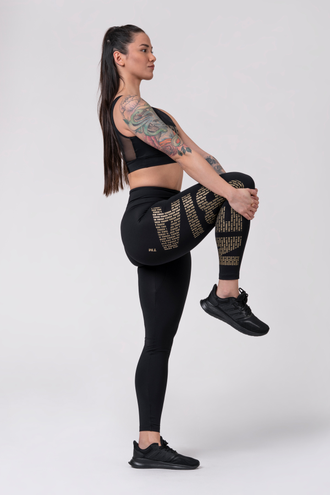 Леггинсы Gold NEBBIA print leggings 827