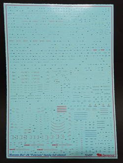 1/72 Декали к МиГ-29 Микоян &quot;Fulcrum&quot; с инструкцией для поклейки