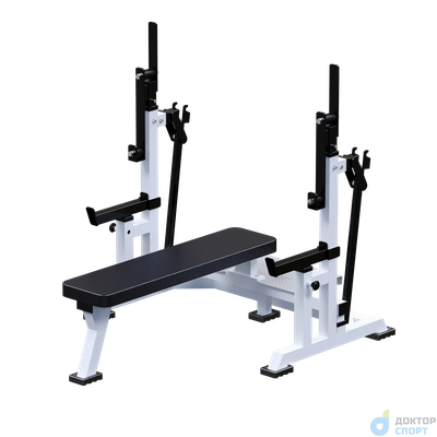 Скамья для пауэрлифтинга домкратная