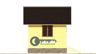 Б-15  ГАБАРИТНЫЕ РАЗМЕРЫ: (3,5Х4,5М) 1 ЭТАЖ, ОБЩАЯ ПЛОЩАДЬ: 15,75М²