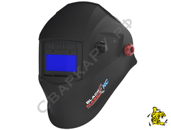 Маска сварщика &quot;Хамелеон&quot; Старт Black Mask 610 4/5-13DIN обзор 93x43мм
