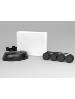 Парктроник 4 датчика ВНУТРЕННЕЙ УСТАНОВКИ  с выводом на ШГУ Toyota