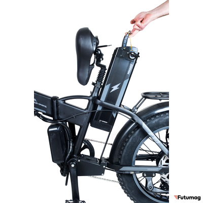 Электровелосипед Minako F10 Dual 48V20Ah черный