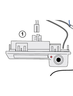 Камера в ручку для Skoda Rapid, Karoq, Kodiaq