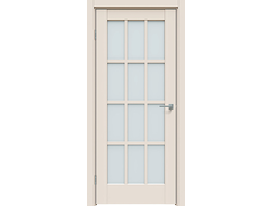 Дверь с английской решеткой Triadoors 642 магнолия