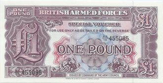 1 фунт Британская армия, 2-я серия. Великобритания, 1948 год