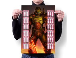 Календарь настенный Doom/ Дум №9