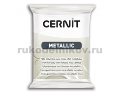 полимерная глина Cernit Metallic, цвет-pearlescent 085 (перламутровый), вес-56 грамм