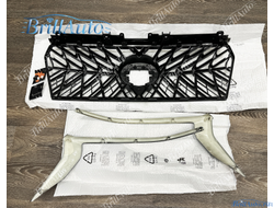 Решетка Toyota Prado 150 рестайлинг 2018+ TRD черная