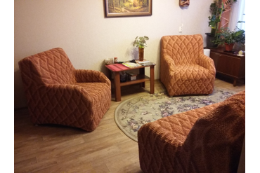 Комплект на кресла и 3хм диван Виста Ромбы