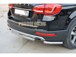 Защита заднего бампера d53 для Haval H6 2017-