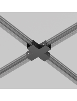 Коннектор X-образный для профиля Elasity IP, O-TR001-CC, Maytoni