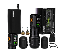 Беспроводная тату машинка OZER X-Channel Stroke 3.5 - 5.0mm Black