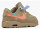 Nike Air Max 90 X Off White (Бежевые) новые