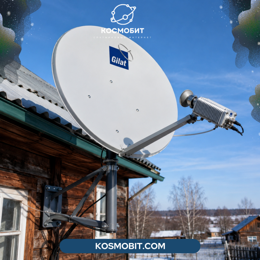 Спутниковый комплект VSAT Gilat SkyEdge II-c Gemini-i 1.2 м