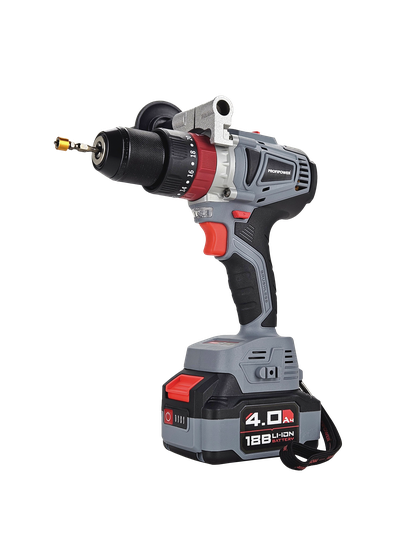 Аккумуляторная дрель бесщеточная ударная PROFIPOWER MKDHP-18V