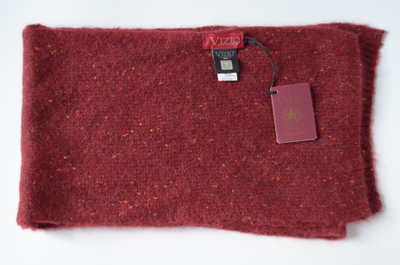 Красный шарф вязаный Италия Vizio 6771 ( 8052 )