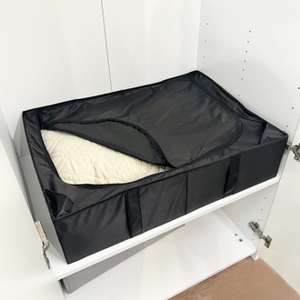 Короб для хранения с замком, черный