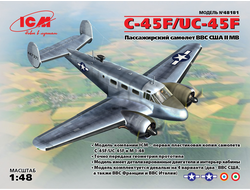 Сборная модель: (ICM 48181) Пассажирский самолет ВВС США C-45F/UC-45F