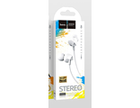 6931474707512	Стереогарнитура Hoco M60 Perfect sound universal earphones with mic (White)