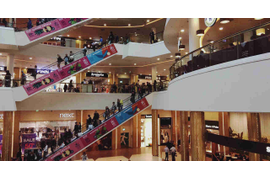 Внутреннее оформление торговых площадей