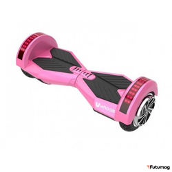 Гироскутер Smart Balance Transformer LED 8 дюймов Розовый