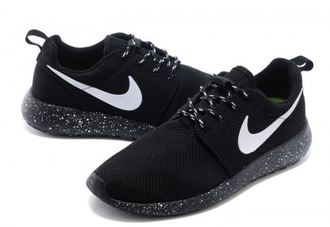 Nike Roshe run черные космос (36-41) Арт. 005МF