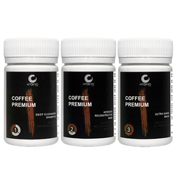 Пробный набор Coffee Premium кератин 50/50/50 мл.