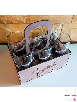 Набор пивных бокалов 6 шт