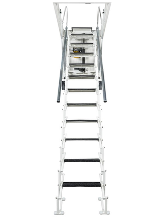 Автоматическая чердачная лестница «Аци алюминие моториззата»