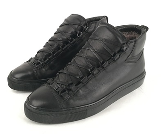 Balenciaga black high tops outlet