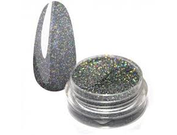 ДЕКОР ДЛЯ НОГТЕЙ (ПЕСОК-СЕРЕБРО) 1ШТ