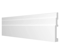 Напольный плинтус Decor-Dizayn DD704, для покраски, влагостойкий, ударопрочный, 2 метра