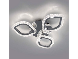 Estares св-к-люстра св/д управл. AZALIA ICE 3F 50W(5000lm) 2K-4K-6K 490х70 пульт ДУ хром IP20