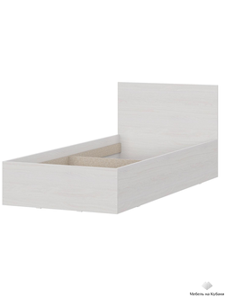 МСП 1 Кровать 0,9 м Ясень Анкор светлый (без основания)